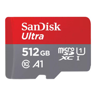 CARD 512GB Sandisk Ultra microsdxc 150MB/s +Adapter