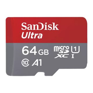 CARD 64GB Sandisk Ultra microsdxc 140MB/s +Adapter