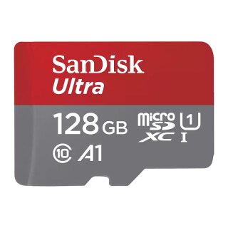 CARD 128GB Sandisk Ultra microsdxc 140MB/s +Adapter