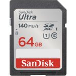 CARD 64GB Sandisk Ultra sdxc 140MB/s