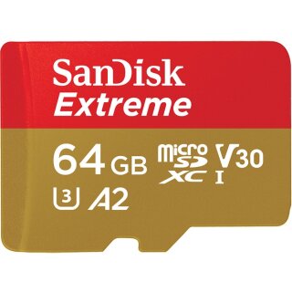 CARD 64GB SanDisk Extreme microSDXC 170MB/s + Adapter