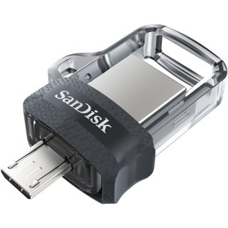 STICK 64GB Sandisk Ultra Dual USB3.0/microUSB 150MB/s Grey