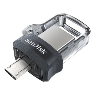 STICK 128GB USB3.0/microUSB Sandisk Ultra Dual 150MB/s Grey