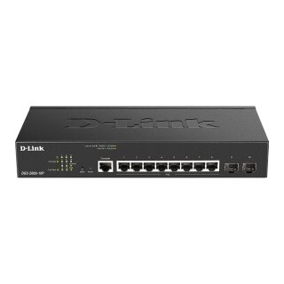 8P D-Link DGS-2000-10P 2xSFP M RM