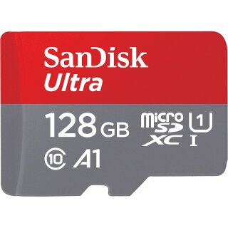 CARD 128GB Sandisk Ultra microsdxc 100MB/s +Adapter