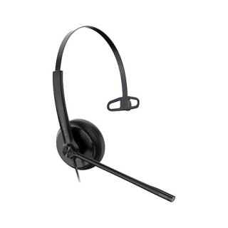 Yealink YHS34 Mono Headset kabelgebunden QD zu RJ9