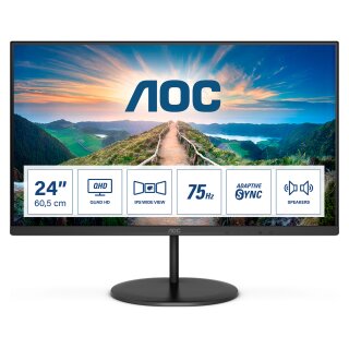 AOC 60.5cm (23.8") Q24V4EA 16:09 HDMI+DP IPS black