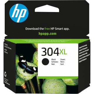 HP Tinte 304XL N9K08AE Schwarz bis zu 300 Seiten ISO/IEC 24711