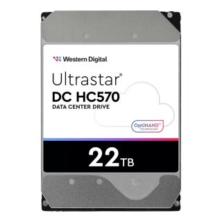 22TB WD ULTRASTAR DH HC570 7200RPM 512MB Ent.