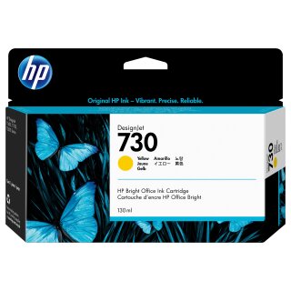 HP 730 130 ml Tinte Gelb
