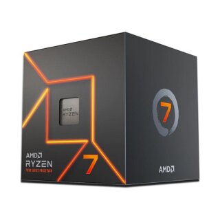 AMD AM5 Ryzen 7 7700 Box 3,8GHz MaxBoost 5,3GHz 8xCore 16xThreads 40MB 65W RGB Wraith Prism Cooler