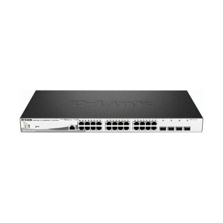 28P D-Link DGS-1210-28MP PoE+ M RM