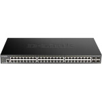 48+4P D-Link DGS-1250-52X/E 4x SFP+ M RM