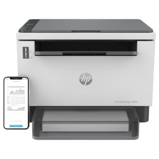 L HP LaserJet Tank MFP 1604w S/W-Laserdrucker 3in1 A4 Wifi Bluetooth-LE