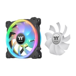 140mm Thermaltake SWAFAN 14 RGB Radi. Fan Black TT Premium Edition 3 Pack