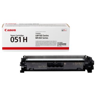 Canon Toner 051H 2169C002 Schwarz bis zu 4.100 Seiten nach ISO/IEC 19752