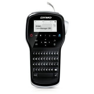 ET Dymo Beschriftungsgerät LabelManager 280 Tastatur QWERTZ KofferSet