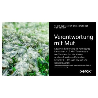 Xerox Toner 106R03501 Gelb bis zu 2.500 Seiten