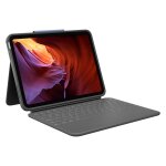 Logitech Rugged Folio - Tastatur und Foliohülle iPad...