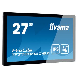 IIYAMA 68.6cm (27") TF2738MSC-B2 16:9 M-Touch HDMI+DVI+DP