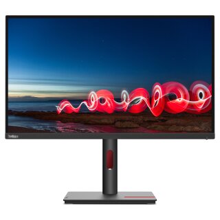 68,6cm/27 (1920x1080) Lenovo ThinkVision T27i-30 16:9 4ms IPS HDMI DisplayPort USB VGA VESA Pivot Full HD Black