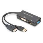 Digitus Adapter HDMI/USB2.0 > HDMI/DVI/DisplayPort...