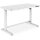 Schreibtisch elektrisch höhenverstellbar mit Schublade und USB-Ladestation 1200x600x120mm 50KG DIGITUS White