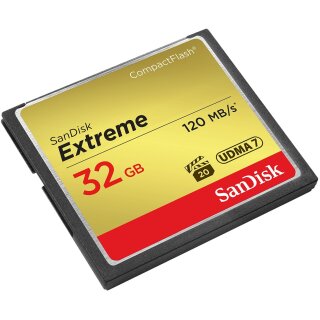 Card 32GB Sandisk Extreme CompactFlash Speicherkarte
