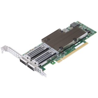 BROADCOM NetXtreme E-Series P2100G Netzwerkadapter PCIe 4.0 x16 100Gb QSFP56 x 2