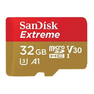 CARD 32GB Sandisk Extreme Microsdxc Klasse 10 UHS-I