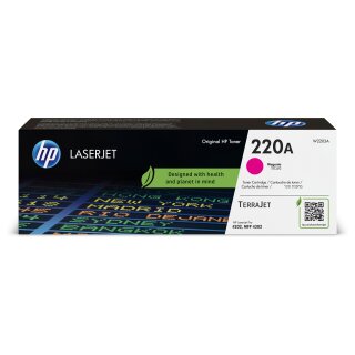 HP Toner 220A W2203A Magenta bis zu 1.800 Seiten