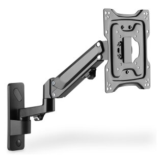 DIGITUS Universelle Monitor-Wandhalterung mit Gasdruckfeder und Schwenkarm