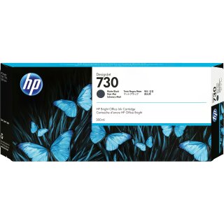 HP Tinte 730 P2V71A Schwarz Matt