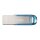 STICK 64 GB Sandisk Ultra Flair - 3.2 Gen 1 - Blau - Silber