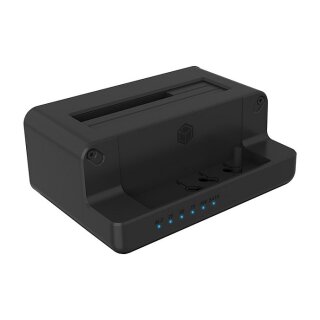 ICY BOX IB-2914MSCL-C31 Klon- und DockingStation für M.2 NVMe SSD und 3.5"/2.5" SATA HDD/SSD