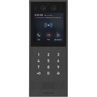 Video-TFE X912S Kit On-Wall, big touch screen, card reader, black