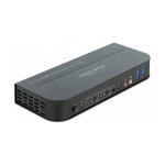 DELOCK HDMI KVM Switch 4K 60Hz mit USB 3.0 und Audio