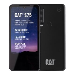 CAT S75 12GB 6RAM 5G black