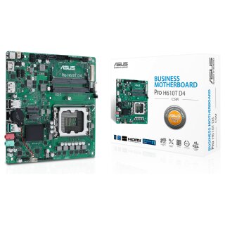 1700 ASUS PRO H610T CSM mITX D4