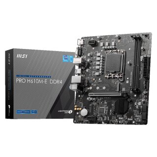 1700 MSI H610M-E PRO mATX D4
