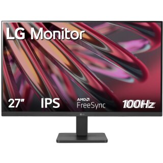 68,6cm/27" (1920x1080) LG 27MR400-B FHD IPS 16:9 100Hz 5ms HDMI VESA FreeSync Black