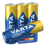 Batterie AA (LR6) 1.5V *Varta* High Energy - 4-Pack