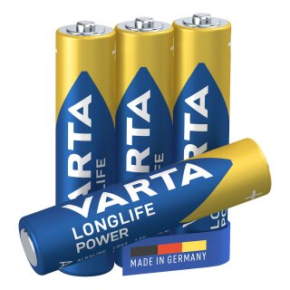 Batterie AAA (LR03) 1.5V *Varta* High Energy - 4-Pack