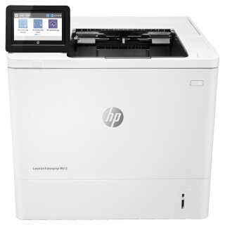 L HP LaserJet Enterprise M612dn S/W-Laserdrucker 71 S./Min. LAN Duplex