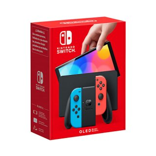 Nintendo Switch OLED - red/blue
