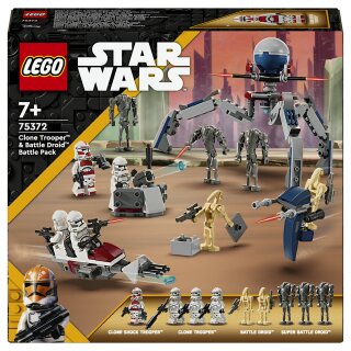 LEGO Star Wars Clone Trooper& Battle Droid Battle Pack 75372