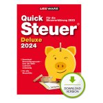 Lexware Quicksteuer Deluxe 2024 - 1 Device, bis zu 5...