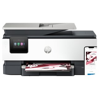 T HP OfficeJet Pro 8122e Tinte-Multifunktionsdrucker 3in1 HP+ WLAN ADF Duplex