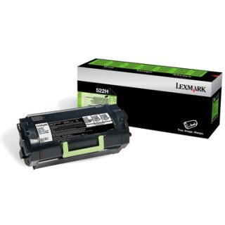 LEXMARK Toner schwarz Proj. 522HE ca. 25.000 S. MS810/811/812