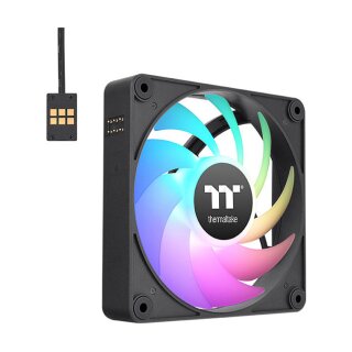 140mm Thermaltake CT140 EX ARGB Sync PC Cooling Fan 3 Pack